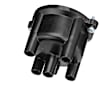JH-81 Standard OE Replacement Distributor Cap - Black, Direct Fit, Sold individually