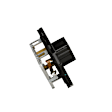 2007 Mitsubishi Galant - Blower Motor Resistor, without Auto. AC, Intermotor Series