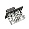 1999 Oldsmobile Bravada - Blower Motor Resistor, without Auto. AC, Intermotor Series