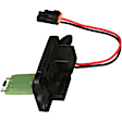 2005 Chevrolet Tahoe - Blower Motor Resistor, without Auto. AC, Intermotor Series - Front