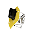 1998 Chevrolet C2500 - Blower Motor Resistor, Intermotor Series