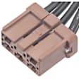 S2448 Direct Fit HVAC Blower Motor Resistor Connector, Sold Individually