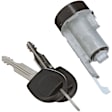 2007 Chevrolet Aveo - Ignition Lock Cylinder, Without Immobilizer, Without Anti-Theft System, Must Use Scan Tool With Anti-Theft Security Access for Installation., Standard OE Replacement