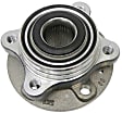 BR930550 Front, Driver or Passenger Side Wheel Hub, With Bearing