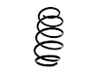29073 Front, Driver or Passenger Side Coil Springs, Sold Individually OE Replacement Series
