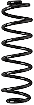 29074 Front, Driver or Passenger Side Coil Springs, Sold Individually OE Replacement Series