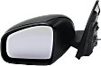 Driver Side Mirror, Manual Adjust, Manual Folding, Non-Heated, Textured Black, No Signal Light, No Memory, No Puddle Light, No Auto-Dimming, No Blind Spot Feature