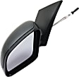 Driver Side Mirror, Manual Adjust, Manual Folding, Non-Heated, Textured Black, No Signal Light, No Memory, No Puddle Light, No Auto-Dimming, No Blind Spot Feature