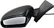 Driver Side Mirror, Manual Adjust, Manual Folding, Non-Heated, Textured Black, No Signal Light, No Memory, No Puddle Light, No Auto-Dimming, No Blind Spot Feature
