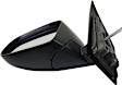 Driver Side Mirror, Manual Adjust, Manual Folding, Non-Heated, Textured Black, No Signal Light, No Memory, No Puddle Light, No Auto-Dimming, No Blind Spot Feature