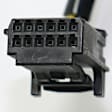 Driver Side Mirror, Power, Manual Folding, Heated, Textured Black, No Signal Light, No Memory, No Puddle Light, No Auto-Dimming, No Blind Spot Feature