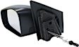 Driver Side Mirror, Manual Adjust, Manual Folding, Non-Heated, Paintable, No Signal Light, No Memory, No Puddle Light, No Auto-Dimming, No Blind Spot Feature
