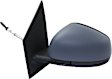 Driver Side Mirror, Manual Adjust, Manual Folding, Non-Heated, Paintable, No Signal Light, No Memory, No Puddle Light, No Auto-Dimming, No Blind Spot Feature