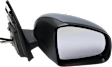 Passenger Side Mirror, Manual Adjust, Manual Folding, Non-Heated, Paintable, No Signal Light, No Memory, No Puddle Light, No Auto-Dimming, No Blind Spot Feature