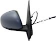 Passenger Side Mirror, Manual Adjust, Manual Folding, Non-Heated, Paintable, No Signal Light, No Memory, No Puddle Light, No Auto-Dimming, No Blind Spot Feature