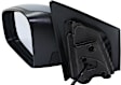 Driver Side Mirror, Power Adjust, Manual Folding, Heated, Paintable, No Signal Light, No Memory, No Puddle Light, No Auto-Dimming, No Blind Spot Feature