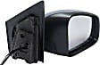 Passenger Side Mirror, Power, Manual Folding, Heated, Paintable, No Signal Light, No Memory, No Puddle Light, No Auto-Dimming, No Blind Spot Feature
