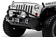 76806 Front Bumper, Powdercoated Matte Black, XRC Front Bumper with Winch