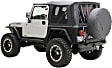 9970235 Replacement Series Soft Top - Without Frame (Requires Factory Frame) Black diamond