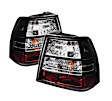 5008411 Driver and Passenger Side LED Tail Light, With bulb(s), Clear Lens, Black Interior