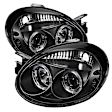 2003 Dodge Neon - Driver and Passenger Side Halogen Headlight, With bulb(s), Clear Lens, Black Interior, Signature Series