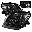 5011053 Driver and Passenger Side Halogen Headlight, With bulb(s), Smoked Lens, Black Interior, Signature Series