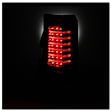 5013064 Driver and Passenger Side LED Tail Light, With bulb(s), Smoked Lens, Black Interior, Xtune Series