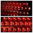 5020642 Driver and Passenger Side LED Tail Light, With bulb(s), Clear & Red Lens, Xtune Series
