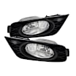 5020727 Front, Driver and Passenger Side Halogen Fog Light, With bulb(s)