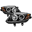 5029072 Driver and Passenger Side Halogen Headlight, With bulb(s), Clear Lens, Black Interior, Signature Series
