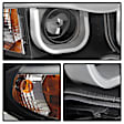 2002 BMW 330Ci - Driver and Passenger Side Halogen Headlight, With bulb(s),  Uses Stock Bulbs, Clear Lens, Black Interior, Coupe, Signature Series