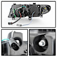 2002 BMW 330Ci - Driver and Passenger Side Halogen Headlight, With bulb(s),  Uses Stock Bulbs, Clear Lens, Black Interior, Coupe, Signature Series