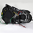 5038036 Driver and Passenger Side Halogen Headlight, With bulb(s), Clear Lens, Black Interior, Signature Series