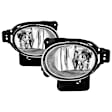 5064677 Front, Driver and Passenger Side Fog Light, With bulb(s), Factory Series