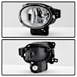 5064677 Front, Driver and Passenger Side Fog Light, With bulb(s), Factory Series
