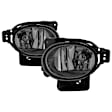 5064684 Front, Driver and Passenger Side Halogen Fog Light, With bulb(s)