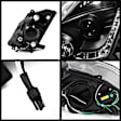 5064738 Driver and Passenger Side Halogen Headlight, With bulb(s), Clear Lens, Black Interior, Signature Series