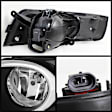 5069412 Front, Driver and Passenger Side Fog Light, With bulb(s), Factory Series