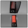 2007 Jeep Grand Cherokee - Driver and Passenger Side LED Tail Light, With bulb(s), Clear Lens, Black Interior, LED Series