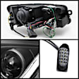 5071903 Driver and Passenger Side Halogen Headlight, With bulb(s), Clear Lens, Black Interior, Signature Series
