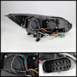 2012 Ford Focus - Driver and Passenger Side Halogen Headlight, With bulb(s), BATTERY EV (EV/BEV), Clear Lens, Black Interior, Signature Series