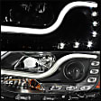 2013 Volkswagen Jetta - Driver and Passenger Side Halogen Headlight, With bulb(s), Uses Stock Bulbs;  Models Only; Not Compatible With Xenon/HID Model, Clear Lens, Black Interior, Signature Series