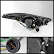 5073662 Driver and Passenger Side Halogen Headlight, With bulb(s), Clear Lens, Black Interior, Signature Series