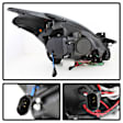 5076830 Driver and Passenger Side HID/Xenon Headlight, With bulb(s), Clear Lens, Black Interior, Sedan, Signature Series