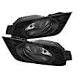 5077448 Front, Driver and Passenger Side Halogen Fog Light, With bulb(s)
