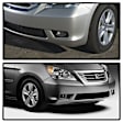 5077448 Front, Driver and Passenger Side Halogen Fog Light, With bulb(s)