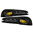 5077752 Front, Driver and Passenger Side OE Comparable Light Source Fog Light, With bulb(s), Sedan, Factory Series