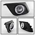 2014 Mazda 3 - Front, Driver and Passenger Side Fog Light, With bulb(s), Factory Series