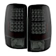 5078001 Driver and Passenger Side LED Tail Light, With bulb(s), Smoked Lens, Black Interior, LED Series