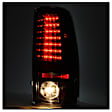 5078025 Driver and Passenger Side LED Tail Light, With bulb(s), Smoked Lens, Black Interior, Fleetside, LED Series